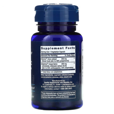 Life Extension Glycemic Guard (Гликемическая защита) 30 вег капсул